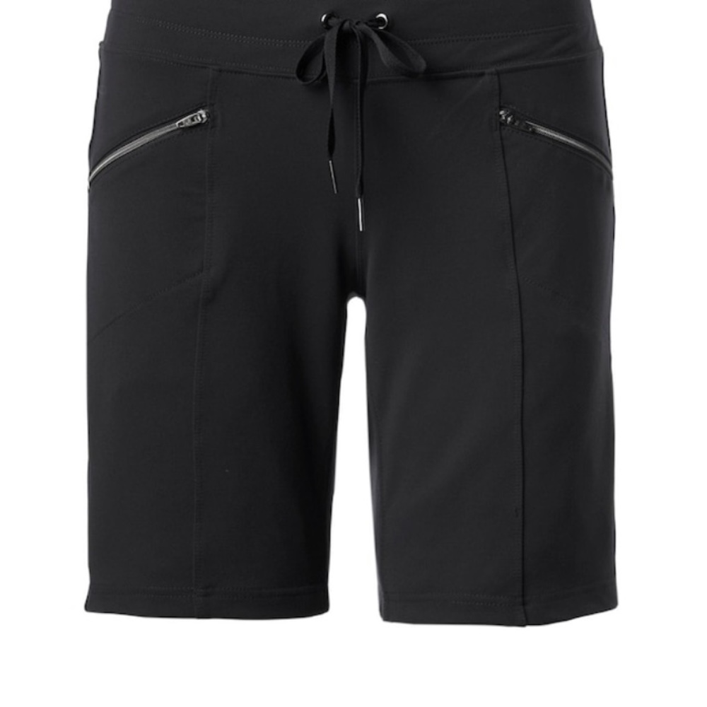 Athleta metro slouch shorts black size small NWT